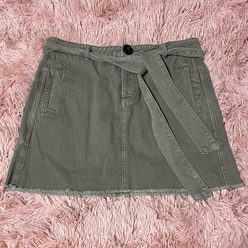 Denim skirt